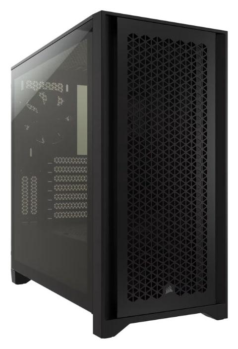 CORSAIR ICUE 4000D TOWER TEMPERED GLASS RGB CASE BLACK