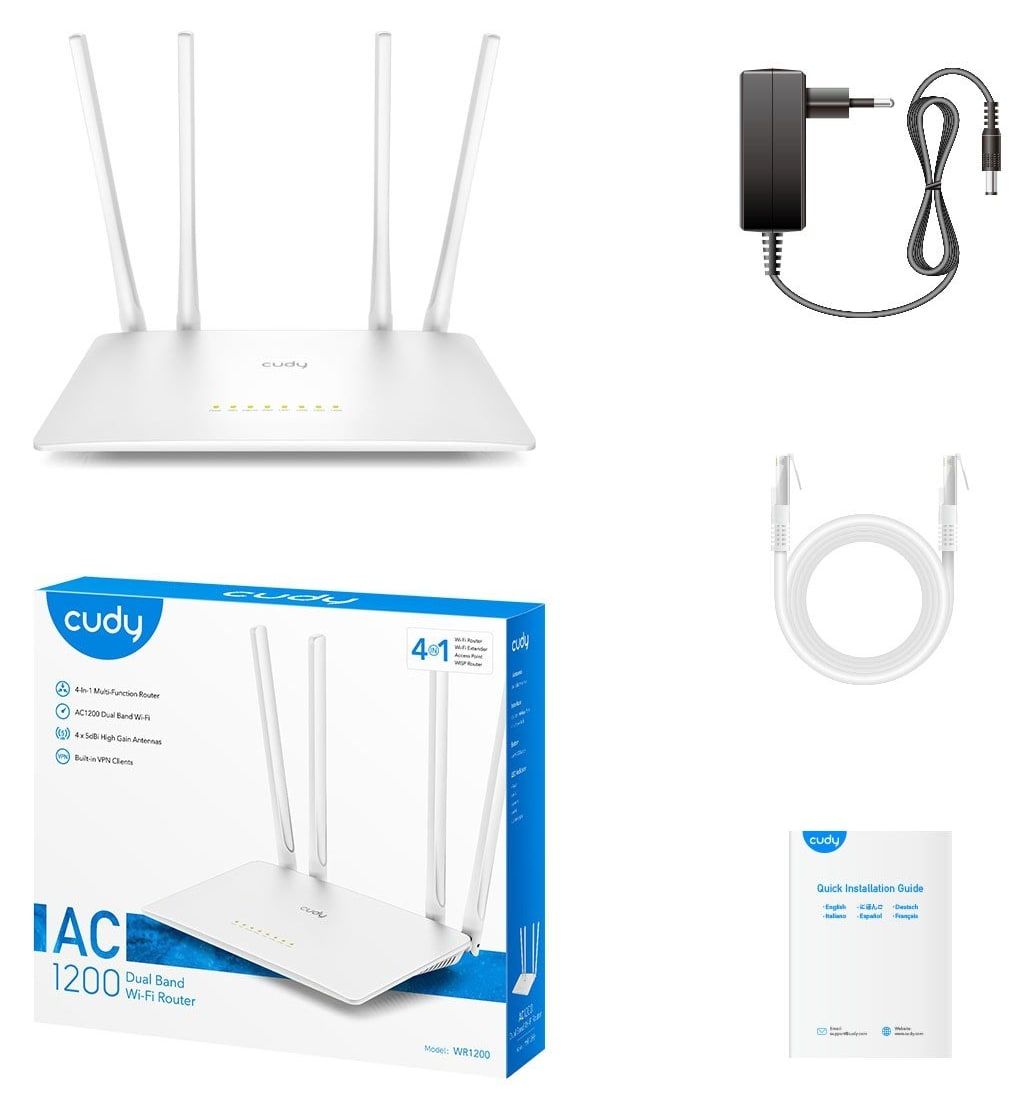 Router cudy wr1200