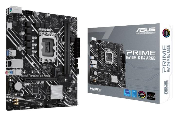ASUS PRIME H610M-K DDR4 ARGB1700LGA-Motherboard