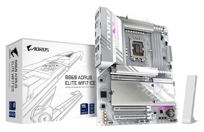 AORUS ELITE B860 ICE LGA 1851-Motherboard