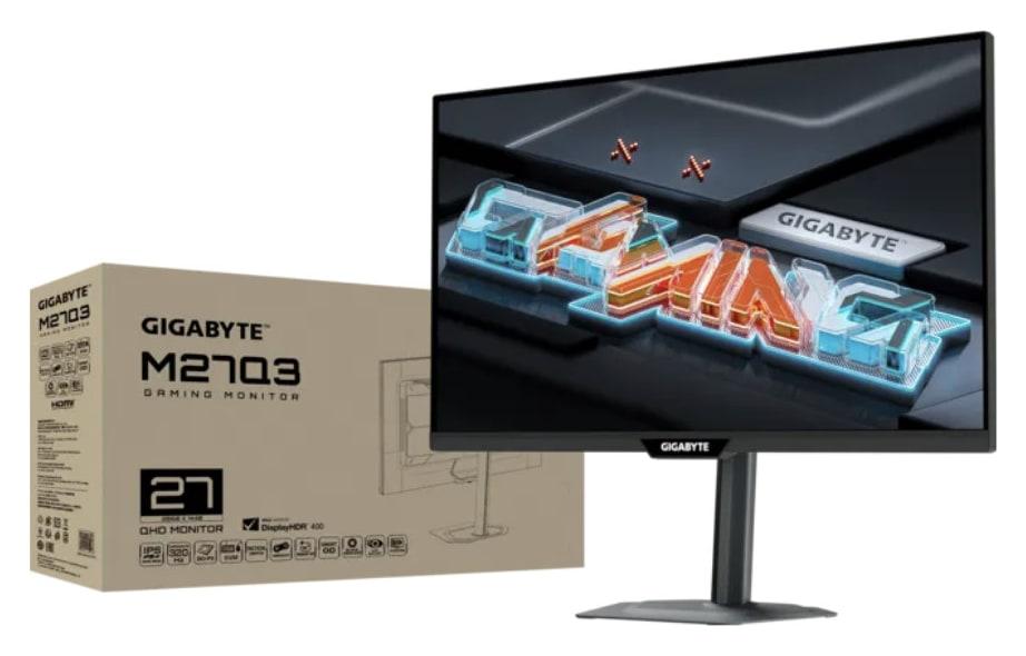 GIGABYTE M27Q3 27″ Gaming Monitor – QHD 300Hz IPS 1ms