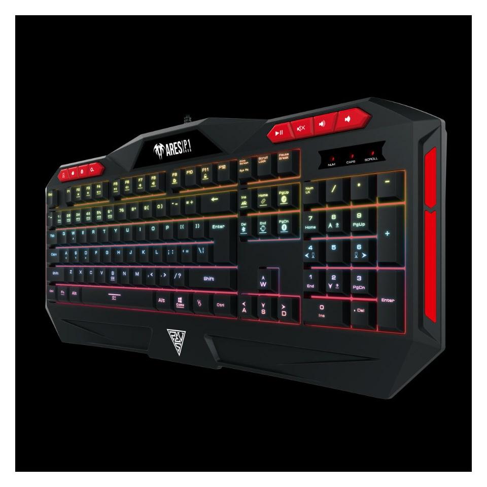 GAMDIAS ARES P1 RGB Gaming Keyboard – Black
