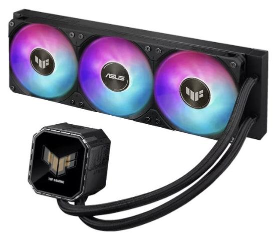 ASUS TUF Gaming LC III 360 ARGB LCD 360mm AIO Liquid CPU Cooler – Black