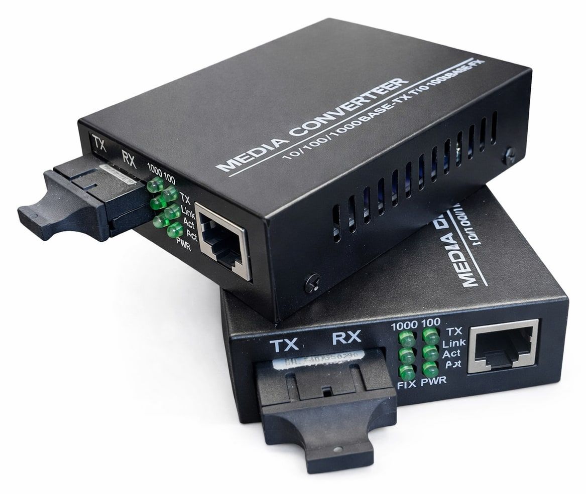 FIBER MEDIA CONVERTER PROSKY SC DULL