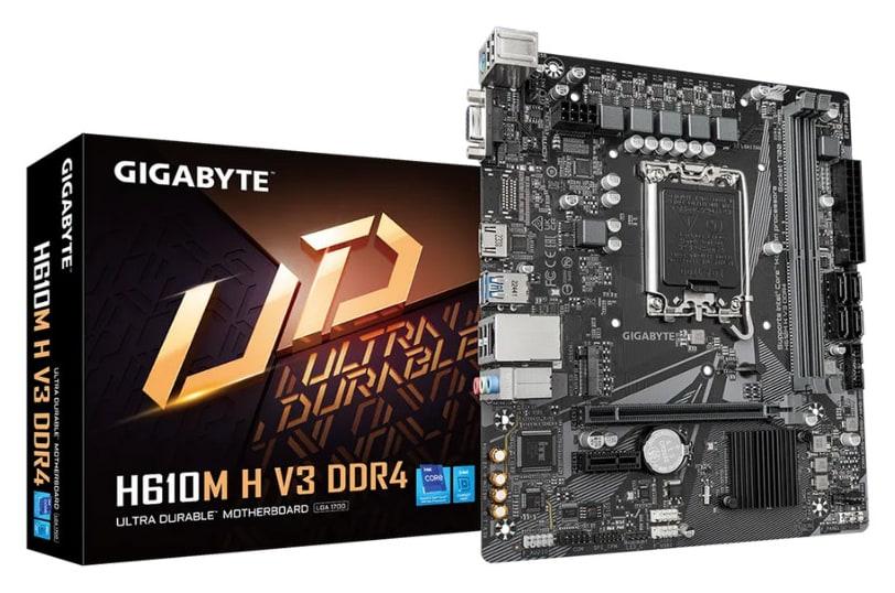 GIGABYTE H610M H V3 DDR4 LGA 1700 Motherboard