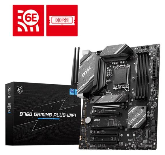 MSI GAMING PLUS B760 WIFI 1700 LGA-Motherboard