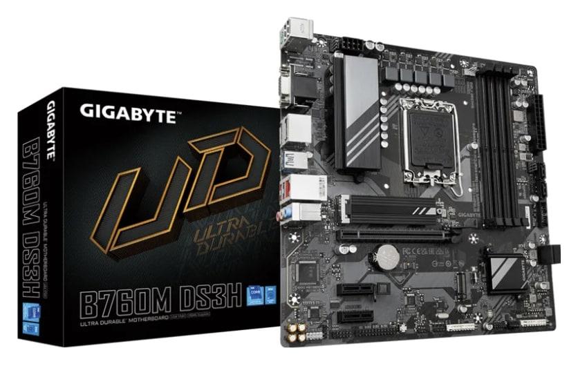 GIGABYTE B760M DS3H LGA 1700 Motherboard