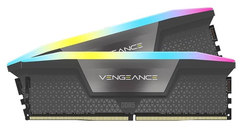 CORSAIR RAM VENGEANCE RGB DDR5 KIT 2X32GB 6000MHz CL40 EXPO BLACK