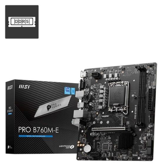 MSI B760M-E PRO 1700 LGA-Motherboard