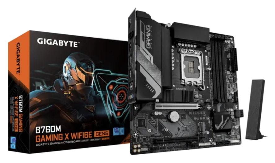 GIGABYTE B760M Gaming X WiFi6 GEN5 LGA1700-Motherboard