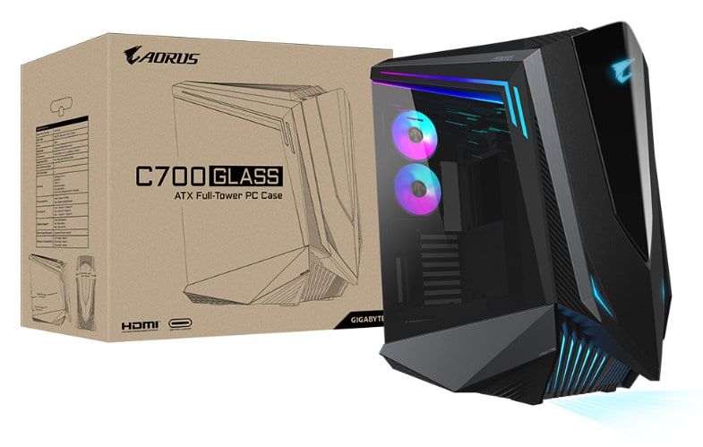 AORUS AC700G GLASS CASE