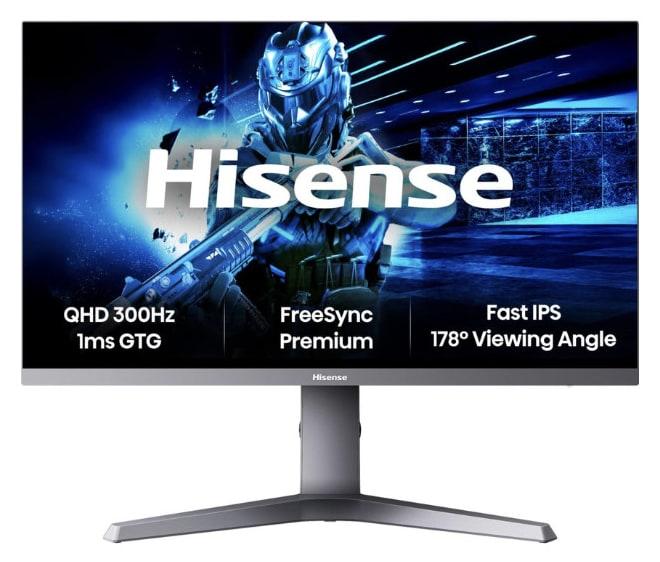 HISENSE G6Q 27″Gaming Monitor QHD 300Hz IPS