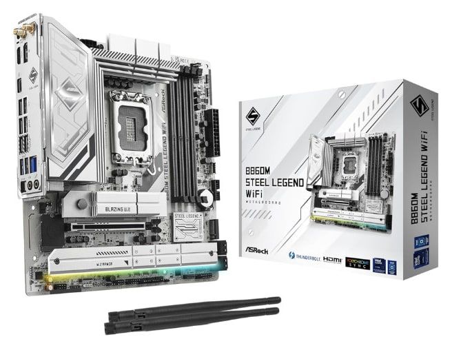 ASROCK B860M STEEL LEGEND WIFI 1851 LGA-Motherboard
