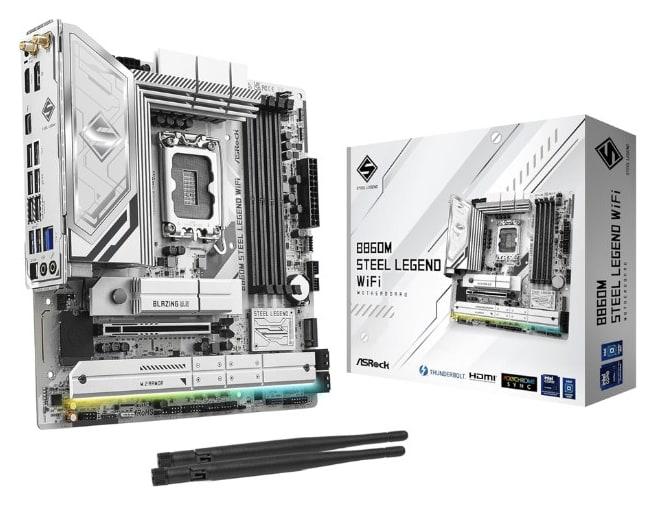ASROCK B860M STEEL LEGEND WIFI 1851 LGA-Motherboard