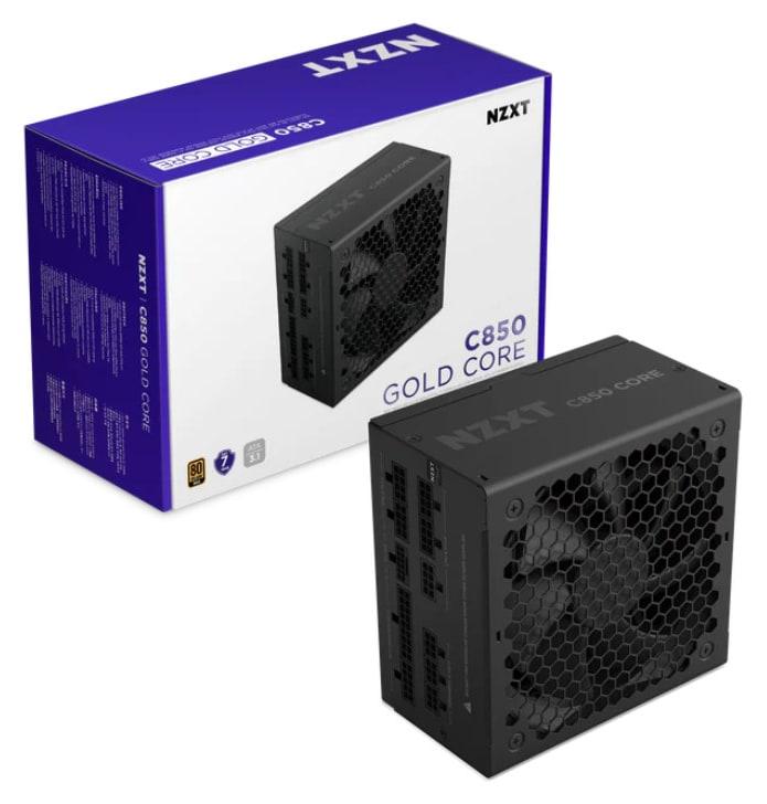 NZXT C850W 80+PLUS Gold Core ATX 3.1 BLACK Power Supply