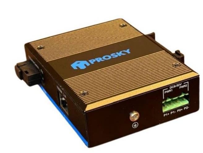 FIBER MEDIA CONVERTER PROSKY A+B LINK OUTDOOR