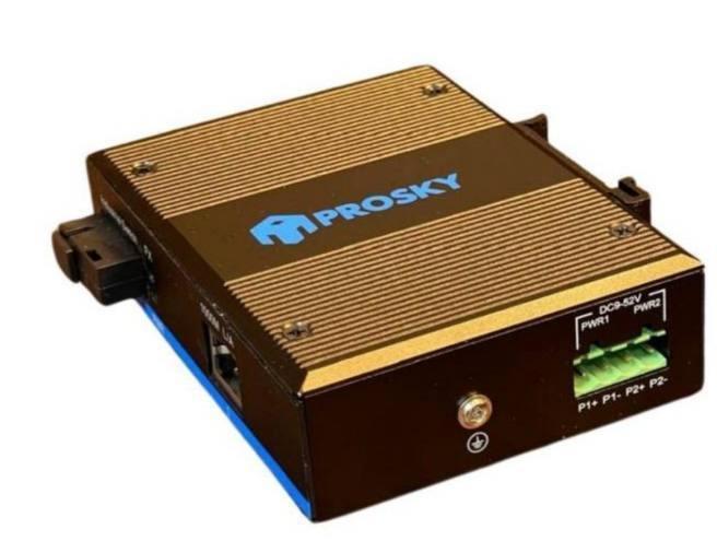 FIBER MEDIA CONVERTER PROSKY A+B LINK OUTDOOR