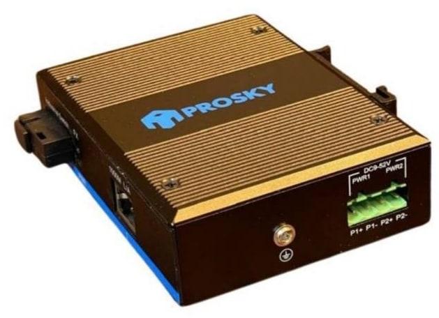 FIBER MEDIA CONVERTER PROSKY A+B LINK OUTDOOR