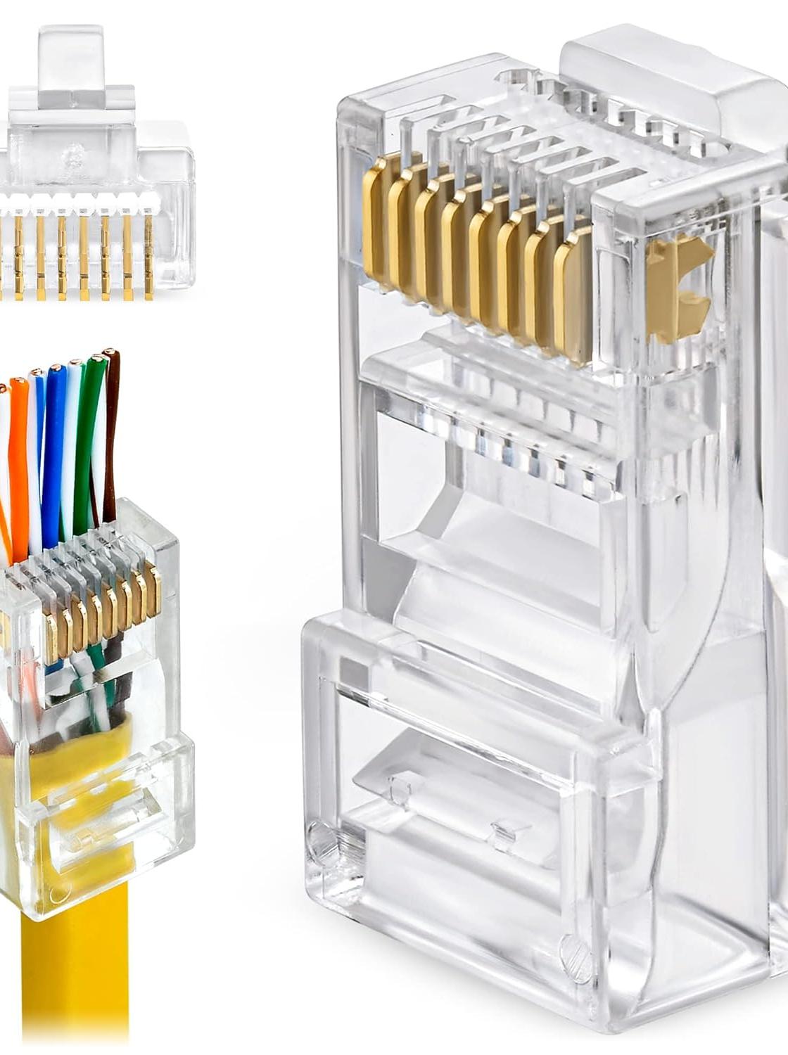 CAT6 EZ RJ45 1.2MM CONNECTOR