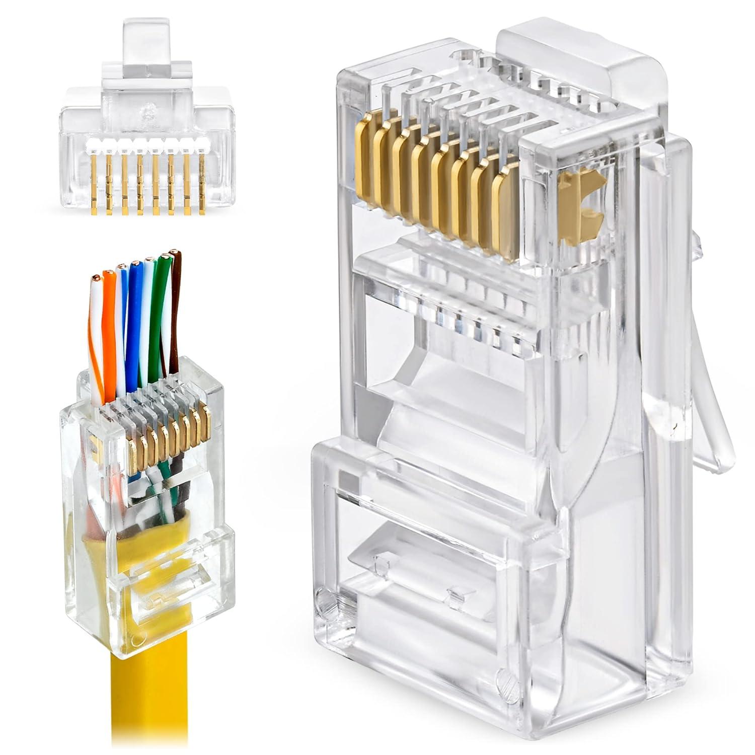 CAT6 EZ RJ45 1.2MM CONNECTOR