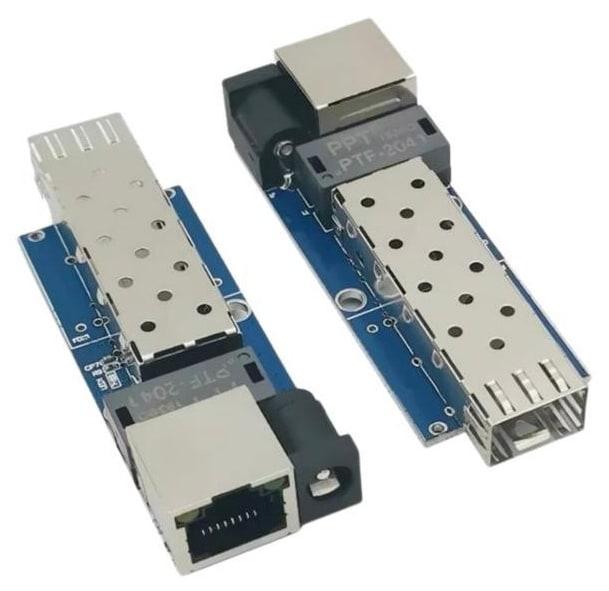 FIBER MEDIA CONVERTER SFP WITHOUT CAVER