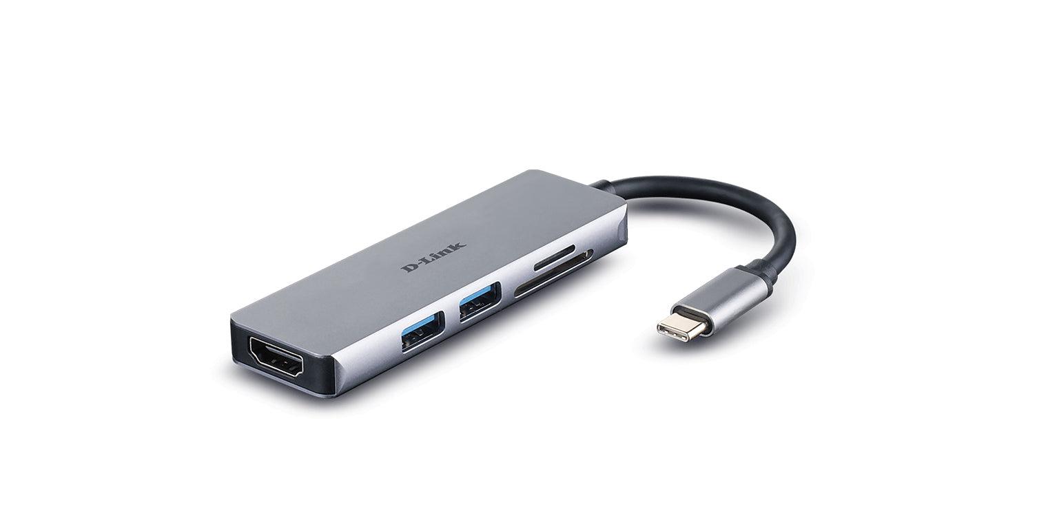 UM29,5 IN 1 USB C TO HDMI+USB3.0+USB2.0+SD/TF SLOT