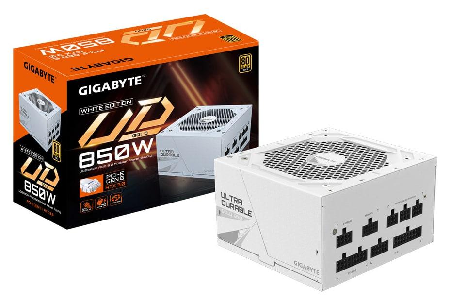 GIGABYTE UD850GM 850W 80+PLUS GOLD WHITE Power Supply