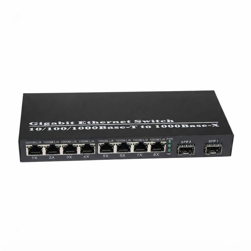 switch poe 48-52V8 port 2sfp 1G
