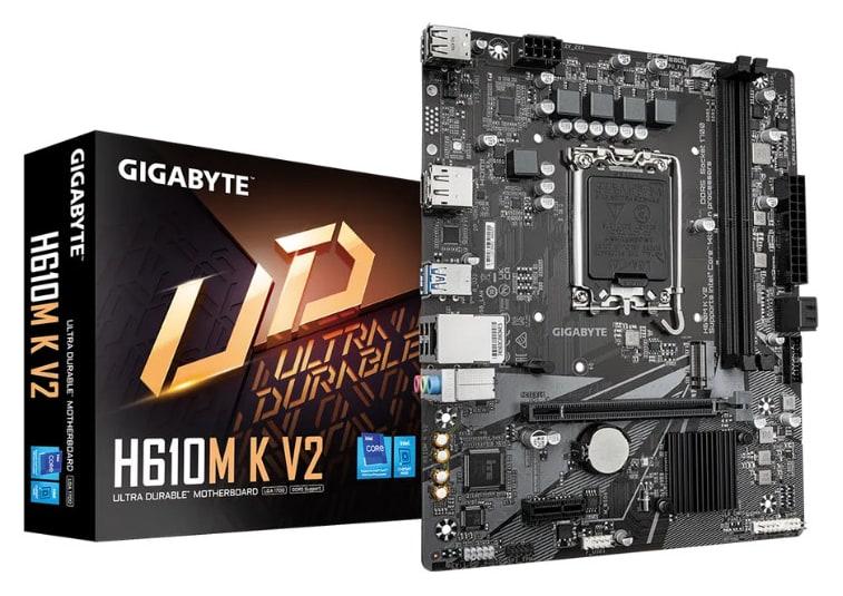 GIGABYTE H610M K V2 INTEL-Motherboard