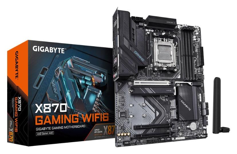 GIGABYTE X870 GAMING WIFI6 AM5 DDR5 WiFi 6 Motherboard