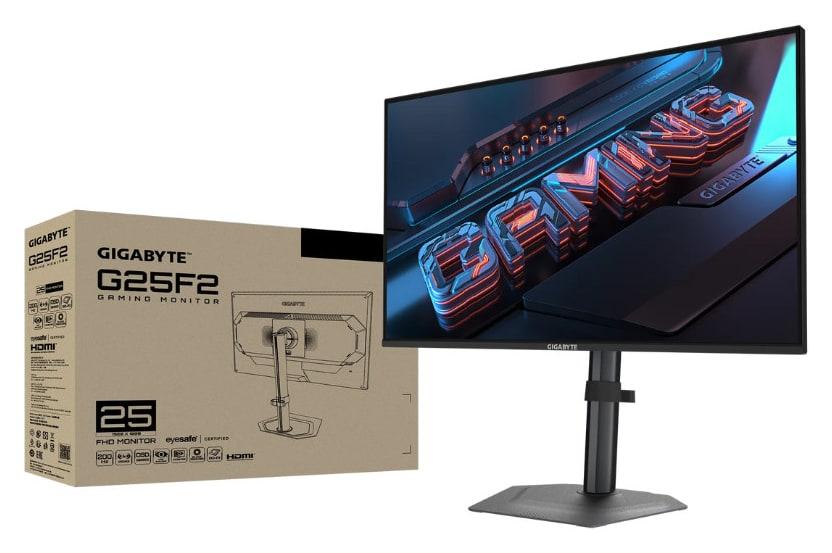 GIGABYTE G25F2 25″ GAMING MONITOR FHD 1MS 200Hz IPS