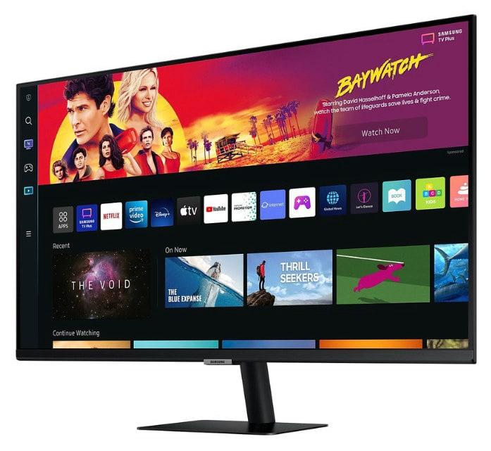 SAMSUNG Smart Monitor M7 (M70B) 32″ 4K 4Ms 60Hz VA TV – LS32BM700UMXZN