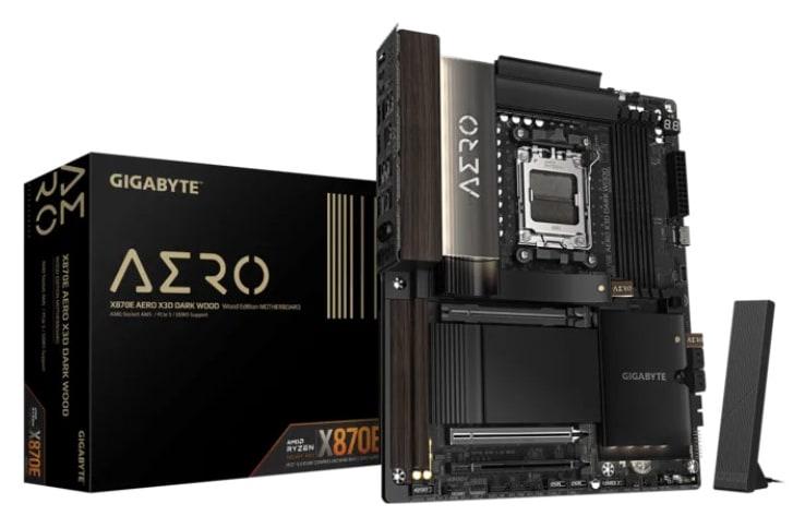 GIGABYTE X870E AERO X3D DK WOOD-Motherboard
