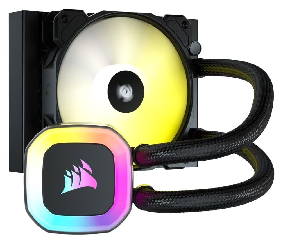 CORSAIR FAN COOLING LIQUID H55 120mm RGB BLACK